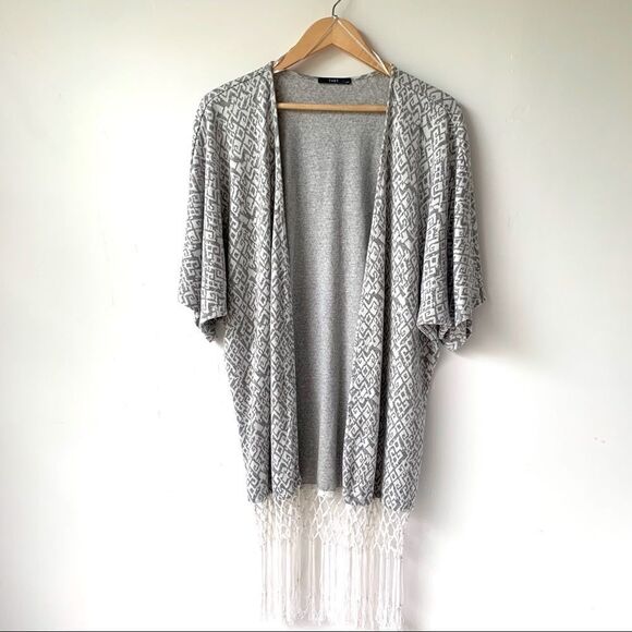 TART SWEATSHIRT AZTEC FRINGE WRAP - Picture 2 of 8